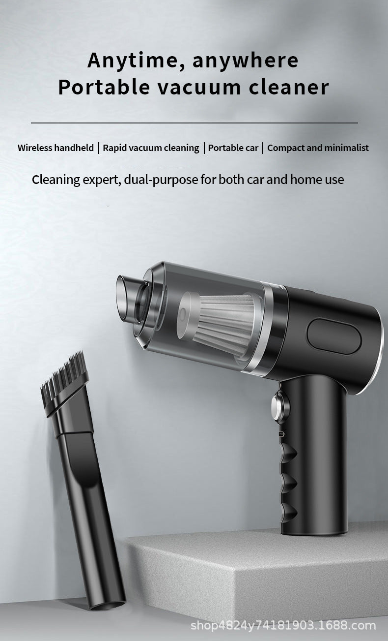 Direct sales of dual-purpose blowing and suction cordless handheld vacuum cleaner with high power and strong suction capacity for car and home charging