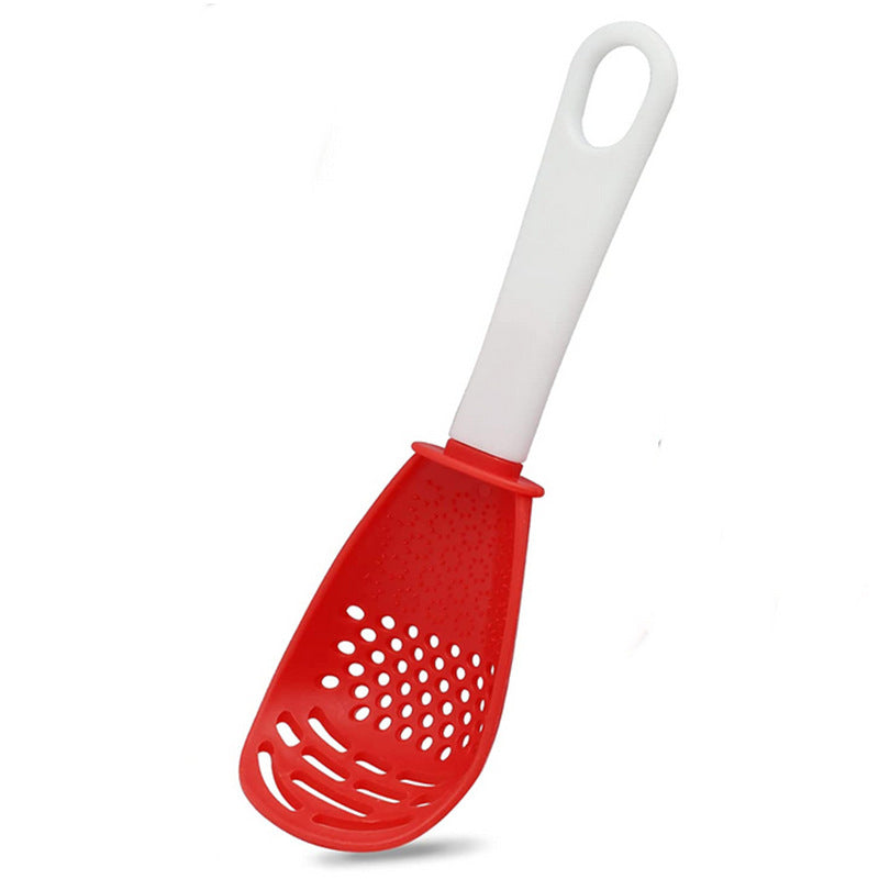 Grinding cooking spoon, mashing and draining spoon, ginger and garlic grinding spoon, egg beater, potato mashing spoon, cooking shovel