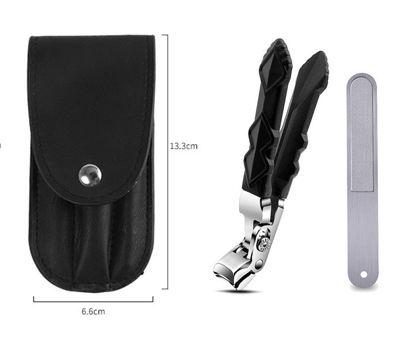 New style elbow nail clippers stainless steel long handle nail scissors large opening grip manicure nippers pedicure toenail nippers