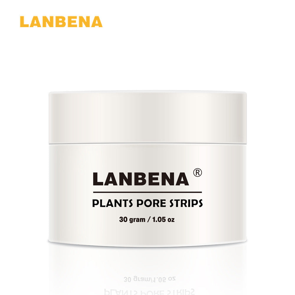 LANBENA Blackhead Remover Nose Mask Pore Strip Black Mask Peeling Acne Treatment Deep Cleansing Face Mask Oil Control Skin Care