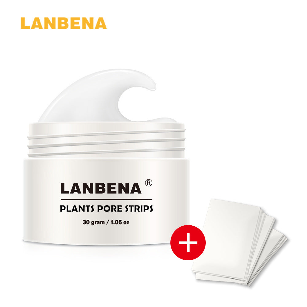 LANBENA Blackhead Remover Nose Mask Pore Strip Black Mask Peeling Acne Treatment Deep Cleansing Face Mask Oil Control Skin Care