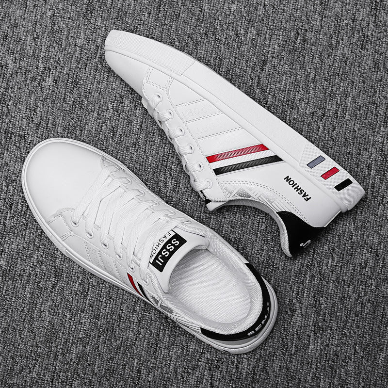 Spring New Casual Shoes Extra Large Men's Sneakers Trendy Breathable White Shoes Men's Sports Shoes Low Top