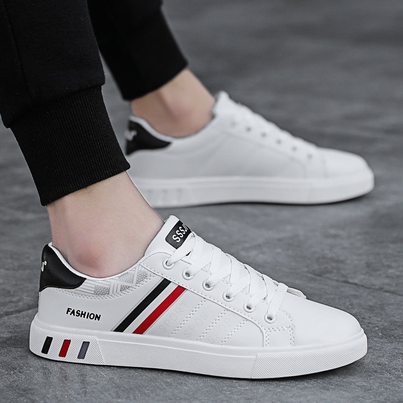 Spring New Casual Shoes Extra Large Men's Sneakers Trendy Breathable White Shoes Men's Sports Shoes Low Top