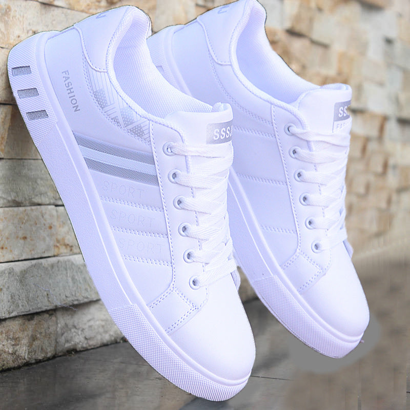 Spring New Casual Shoes Extra Large Men's Sneakers Trendy Breathable White Shoes Men's Sports Shoes Low Top