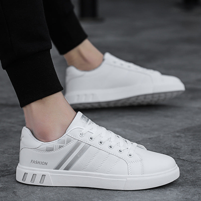 Spring New Casual Shoes Extra Large Men's Sneakers Trendy Breathable White Shoes Men's Sports Shoes Low Top