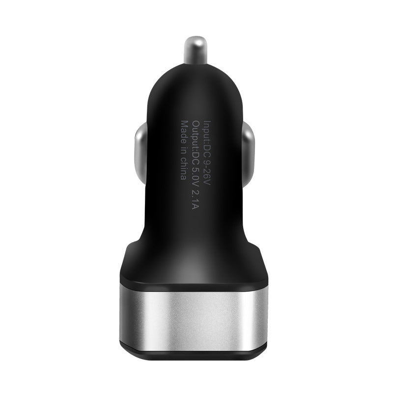 Car Charger 5V 2.1A Quick Charge Dual USB Port LED Display Cigarette Lighter Phone Adapter Car Voltage Diagnostic USB Gadgets