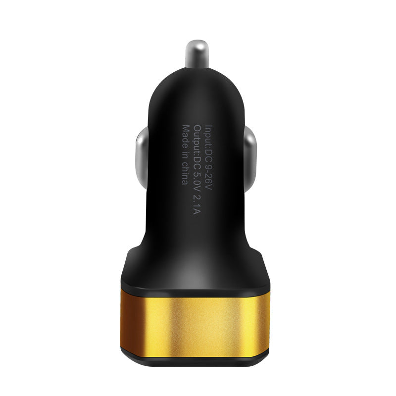 Car Charger 5V 2.1A Quick Charge Dual USB Port LED Display Cigarette Lighter Phone Adapter Car Voltage Diagnostic USB Gadgets