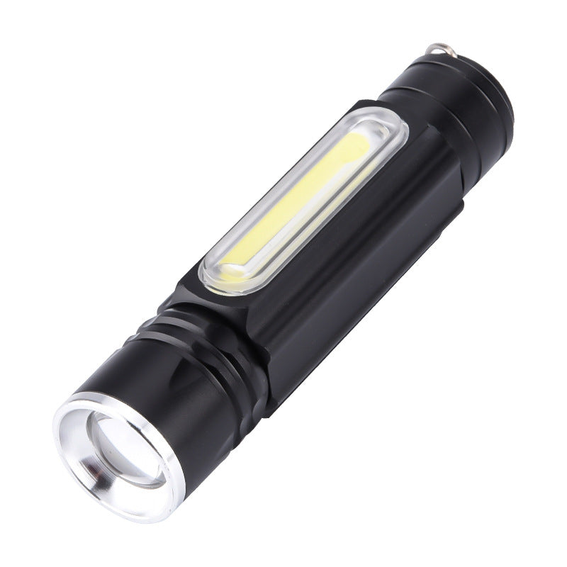USB rechargeable camping lantern flashlight t6 cobled multifunctional with hook magnet repair emergency light super bright