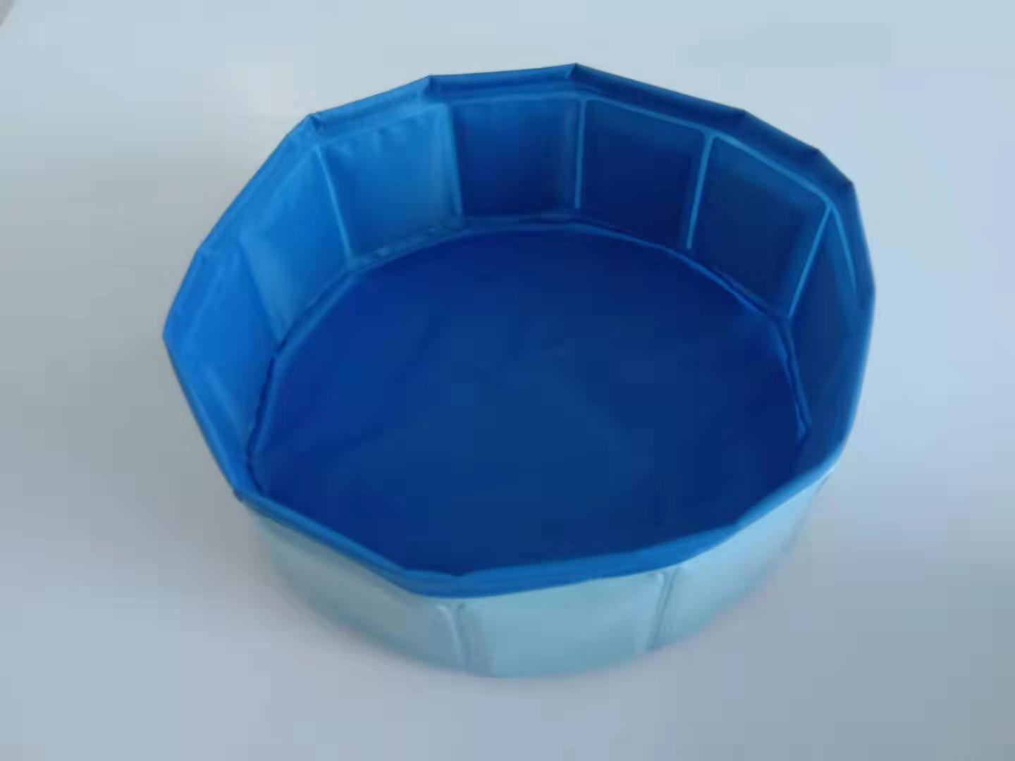 Manufacturers spot PVC composite cloth durable pet bath tub collapsible portable dog cat bath swimming pool