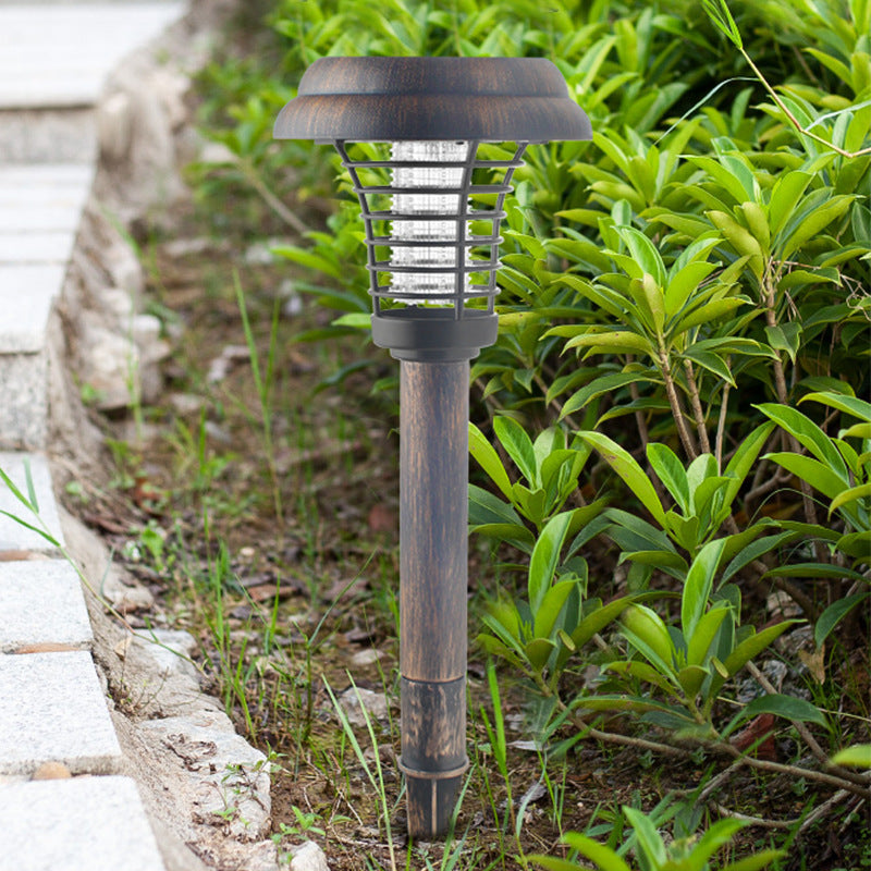 cross-border solar mosquito killer lamp LED mosquito repellent lamp lawn courtyard outdoor garden mosquito killer mosquito trap