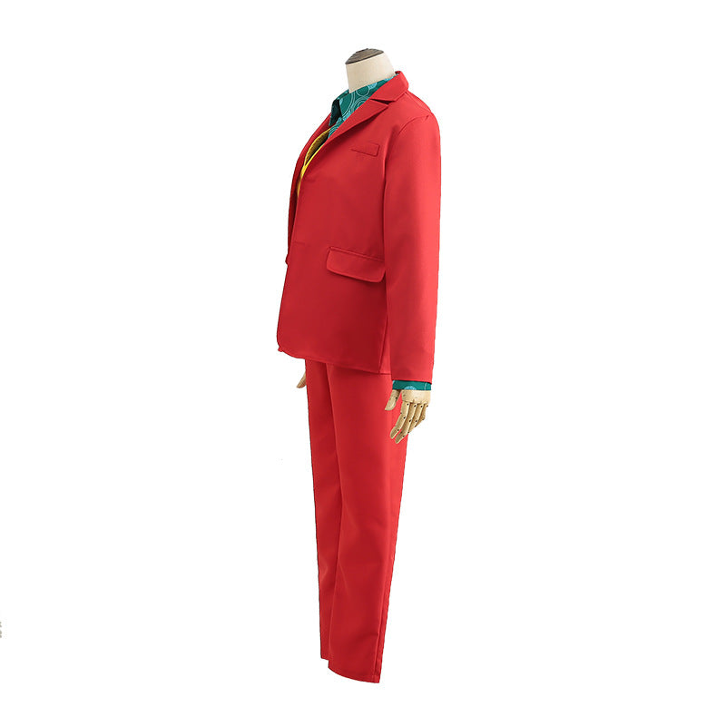 Joker suit Joaquin Phoenix DC movie clown suit CS Halloween cosplay performance costume