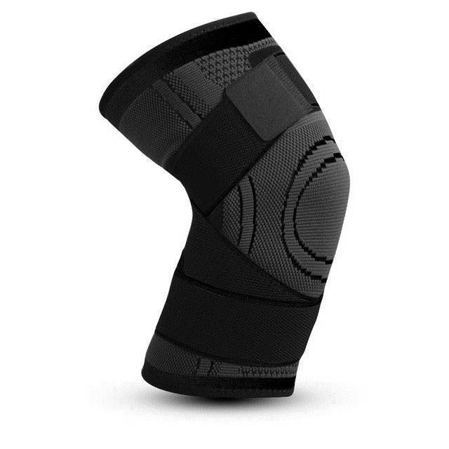 Knitted compression knee pads for running, basketball, mountaineering, cycling, and badminton.