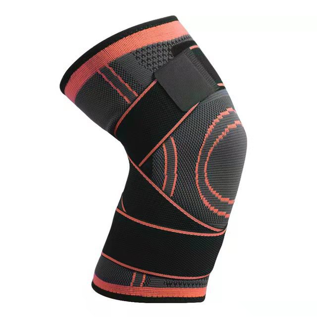 Knitted compression knee pads for running, basketball, mountaineering, cycling, and badminton.