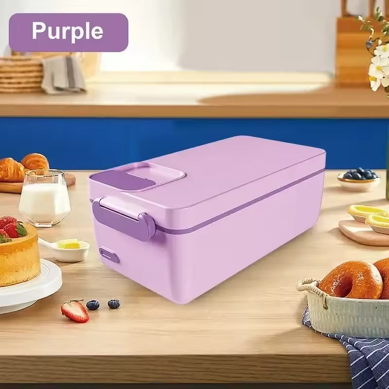 Insulated electric lunch box 304 stainless steel rechargeable lunch box portable office worker insulation rechargeable insulation box