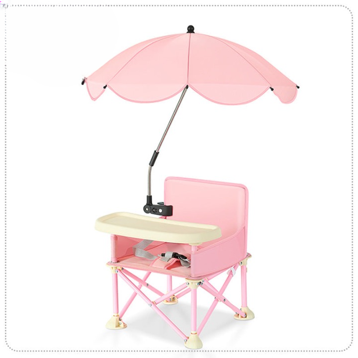 South Korea INS same baby camping folding dining chair cross-border portable baby dining table export children's small chair