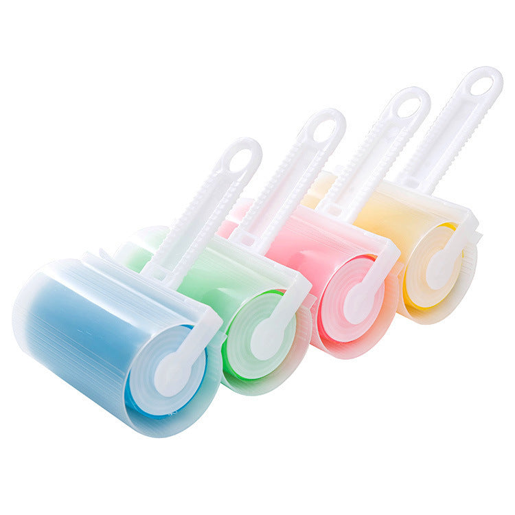 Washable roller lint remover with lid, portable dust remover for clothes, carpet and bed sheets, dust remover