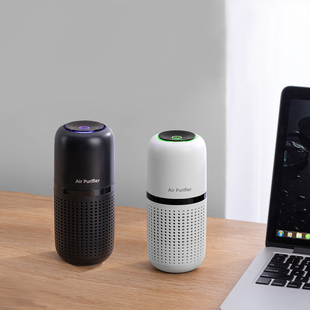 New P02 Car Air Purifier Small Mini PM2.5 Sterilization and Formaldehyde Removal Car Air Purifier