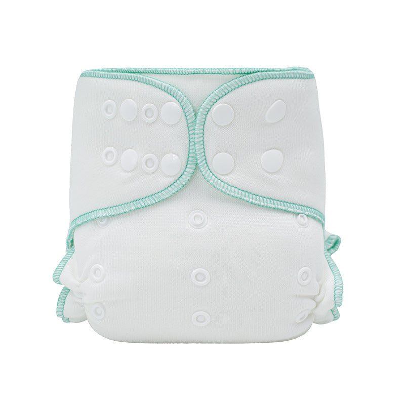 Baby cloth diapers fitted diaper bamboo cotton breathable and comfortable non-leakproof washable diapers