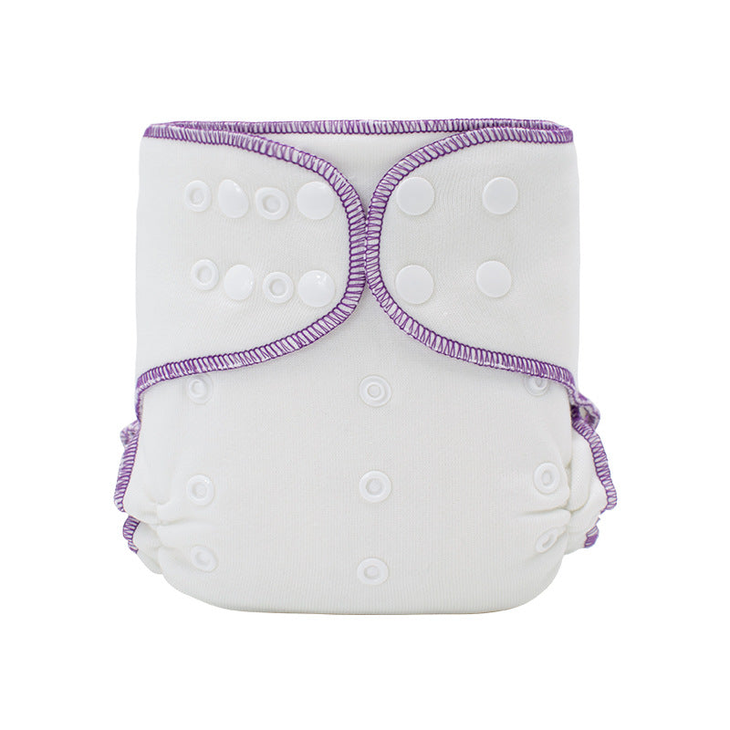 Baby cloth diapers fitted diaper bamboo cotton breathable and comfortable non-leakproof washable diapers
