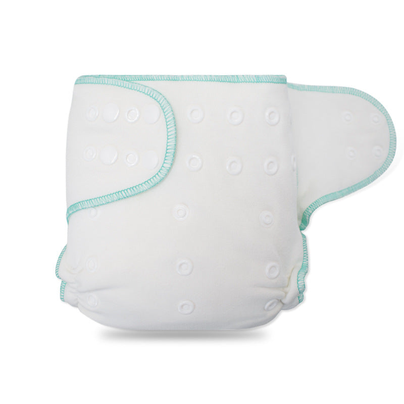 Baby cloth diapers fitted diaper bamboo cotton breathable and comfortable non-leakproof washable diapers