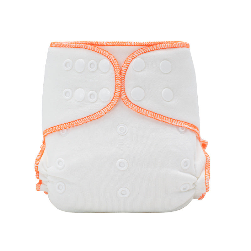 Baby cloth diapers fitted diaper bamboo cotton breathable and comfortable non-leakproof washable diapers