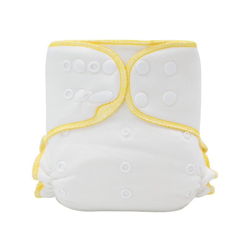 Baby cloth diapers fitted diaper bamboo cotton breathable and comfortable non-leakproof washable diapers