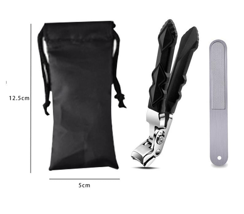 New style elbow nail clippers stainless steel long handle nail scissors large opening grip manicure nippers pedicure toenail nippers