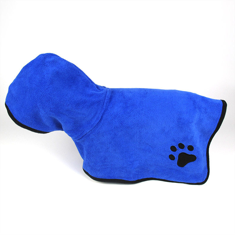 Factory direct new pet super absorbent towel dog bathrobe cat bath towel pet supplies custom