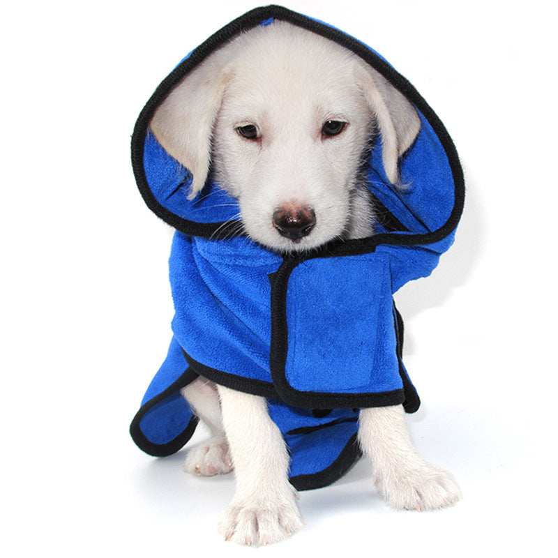 Factory direct new pet super absorbent towel dog bathrobe cat bath towel pet supplies custom