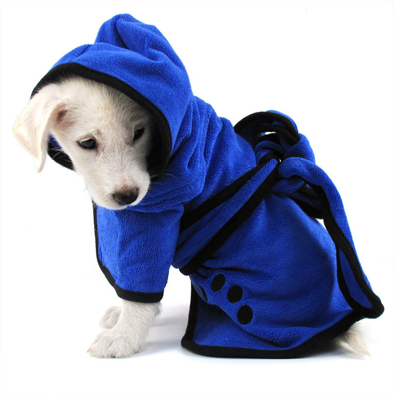 Factory direct new pet super absorbent towel dog bathrobe cat bath towel pet supplies custom