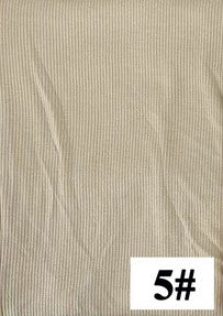 New bamboo fiber jersey elastic breathable ribbed knitted scarf women's solid color soft striped headscarf pit stripes