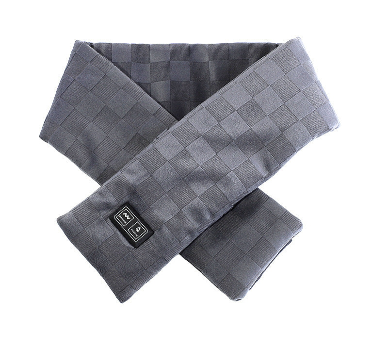 Spot autumn and winter USB heating smart power bank heating scarf versatile neck protection scarf washable electric heating scarf