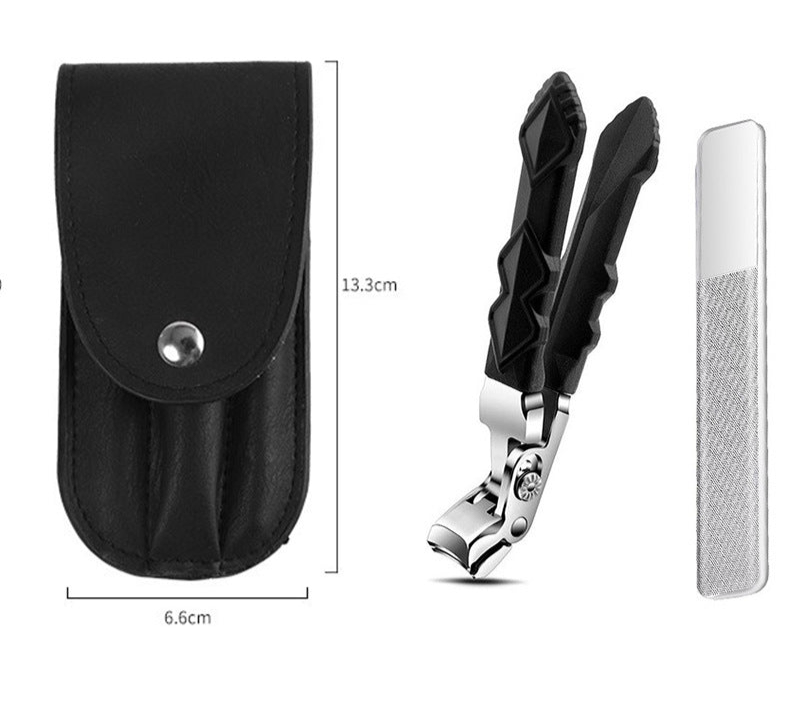 New style elbow nail clippers stainless steel long handle nail scissors large opening grip manicure nippers pedicure toenail nippers
