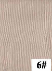 New bamboo fiber jersey elastic breathable ribbed knitted scarf women's solid color soft striped headscarf pit stripes