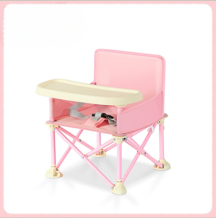 South Korea INS same baby camping folding dining chair cross-border portable baby dining table export children's small chair
