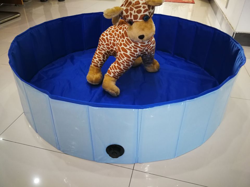 Manufacturers spot PVC composite cloth durable pet bath tub collapsible portable dog cat bath swimming pool