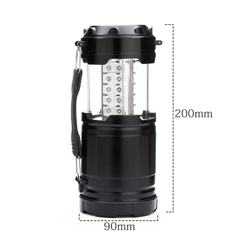 Cross-border LED camping lantern portable stretch portable tent lantern lighting lantern emergency light outdoor camping lantern