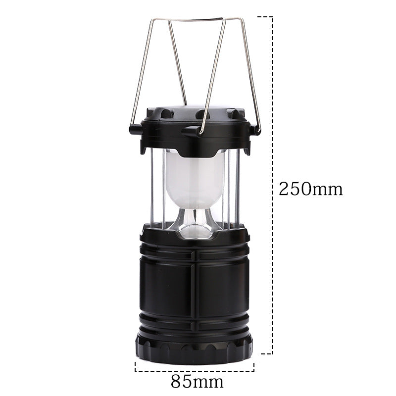 Cross-border LED camping lantern portable stretch portable tent lantern lighting lantern emergency light outdoor camping lantern