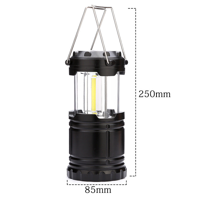 Cross-border LED camping lantern portable stretch portable tent lantern lighting lantern emergency light outdoor camping lantern