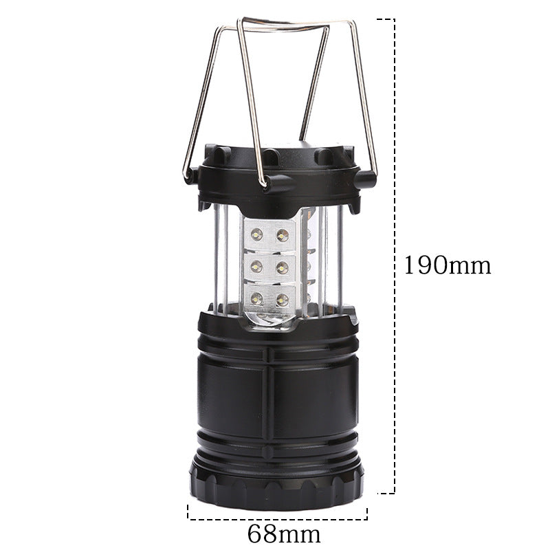 Cross-border LED camping lantern portable stretch portable tent lantern lighting lantern emergency light outdoor camping lantern