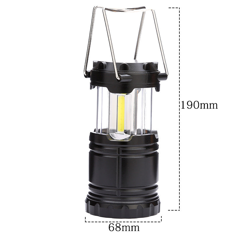 Cross-border LED camping lantern portable stretch portable tent lantern lighting lantern emergency light outdoor camping lantern