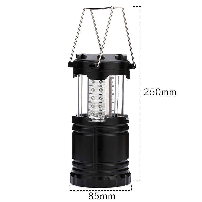 Cross-border LED camping lantern portable stretch portable tent lantern lighting lantern emergency light outdoor camping lantern