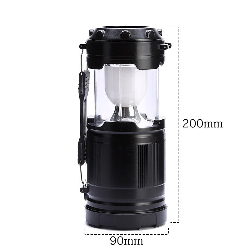 Cross-border LED camping lantern portable stretch portable tent lantern lighting lantern emergency light outdoor camping lantern
