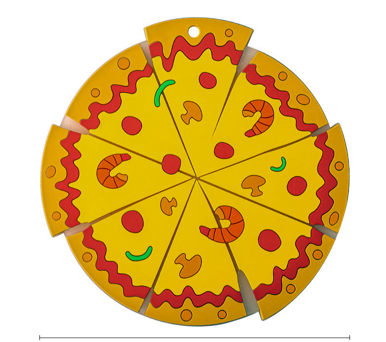 Anti-scalding mat, dish bowl mat, silicone insulation mat, dining table, high-value, easy-to-wash, round placemat, creative coaster