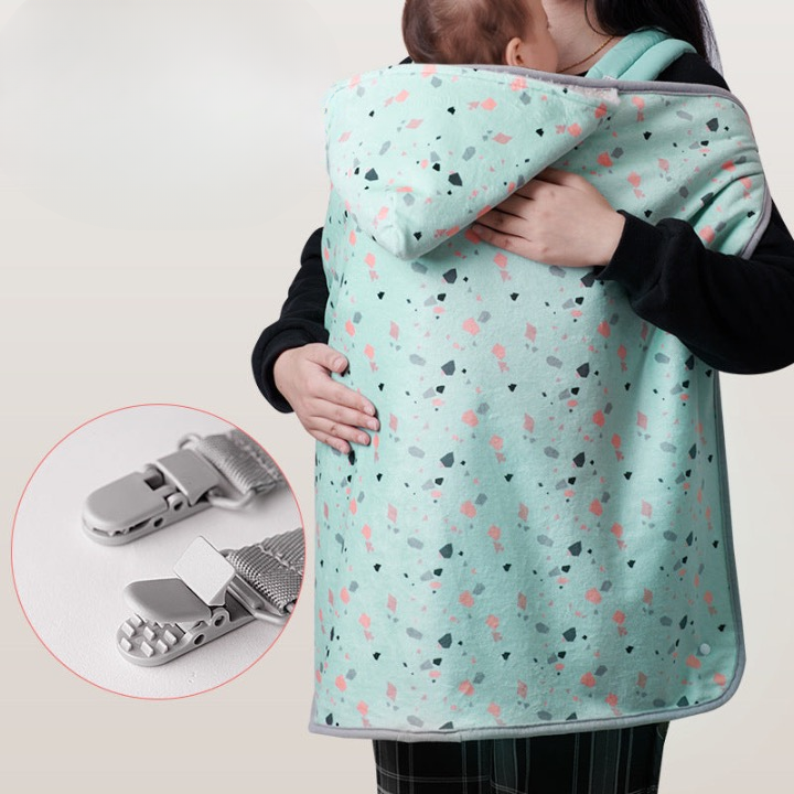 Stroller windproof blanket baby carriage cover blanket autumn and winter outing warm cloak blanket baby blanket small quilt