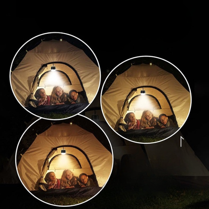 Magnetic camping lighting waterproof camp lamp outdoor camping lamp multi-function USB charging tent light led emergency light