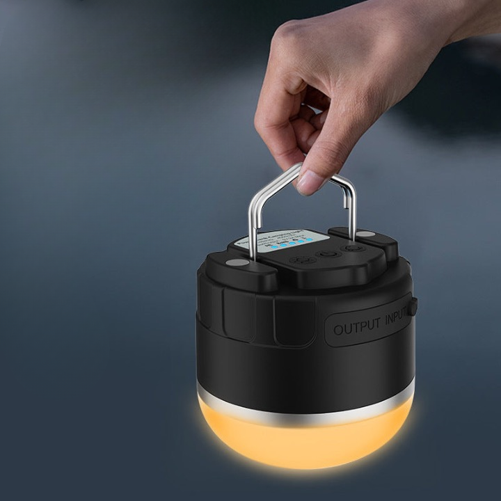 Magnetic camping lighting waterproof camp lamp outdoor camping lamp multi-function USB charging tent light led emergency light