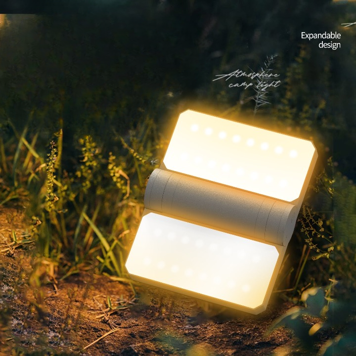 New outdoor camping lantern portable charging ultra-long battery life mobile power bank super bright portable lighting camping lantern