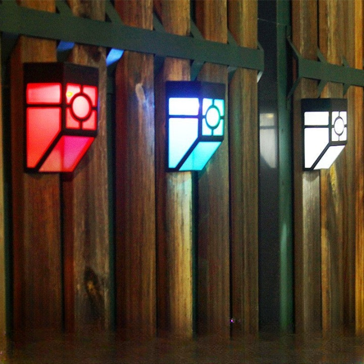 Hot selling solar step lights, waterproof garden lights, decorative wall lights, railings, staircase lights, source factory