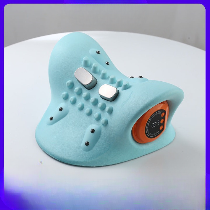 Multifunctional EMS hot compress pulse shoulder and neck massage pillow portable car home electric kneading neck new massager